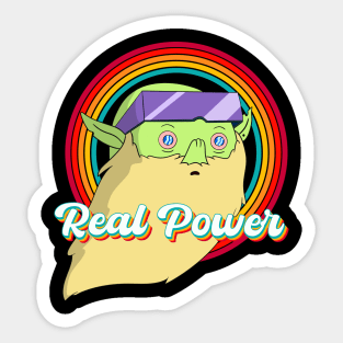 Xergiok -real power Sticker